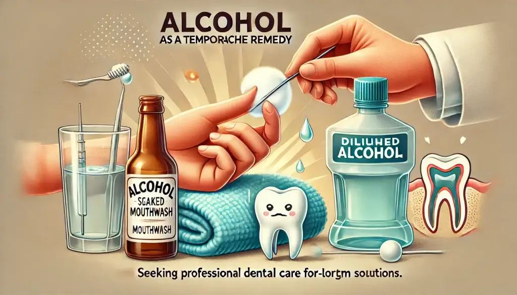 Alcohol for Toothache Relief