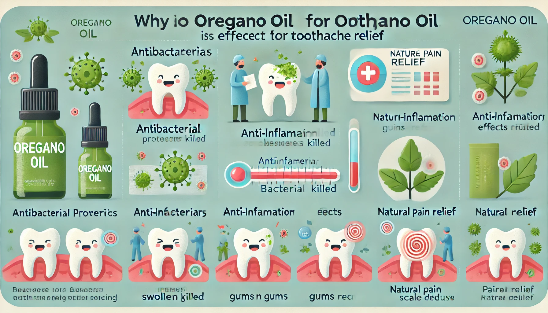 Oregano Oil for Toothache Benefits Uses and Precautions