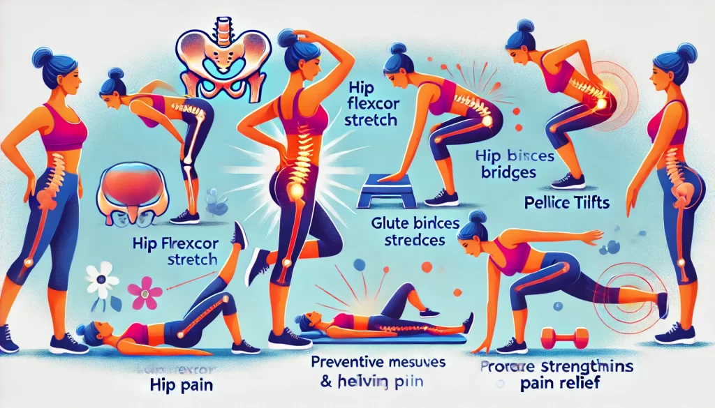 Pain in Lower Back and Hips in Women