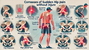 Sudden Hip Pain Without Injury Understanding Causes and Finding Relief